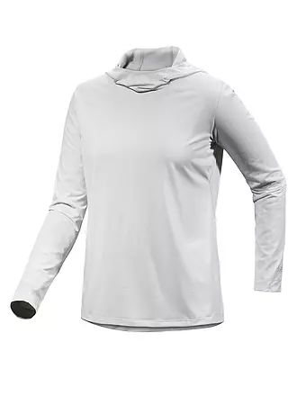 ARCTERYX | Felpa con cappuccio tecnica da donna Taema Hoodie | weiss